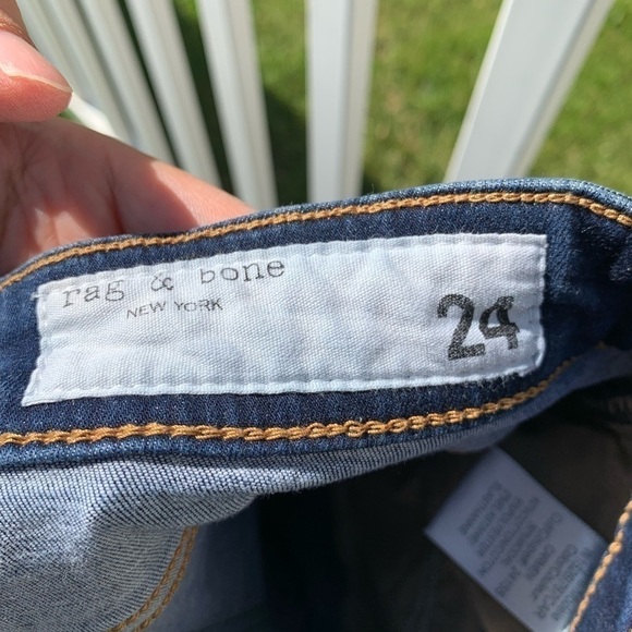 Rag & bone cate mid rise skinny ankle jeans - Picture 5 of 8